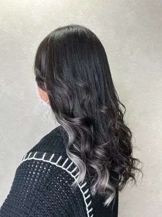 セミロング 横路 めぐみのヘアスタイル
