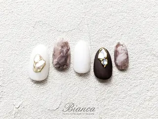 ネイル Bianca栄店 みさとのネイルデザイン