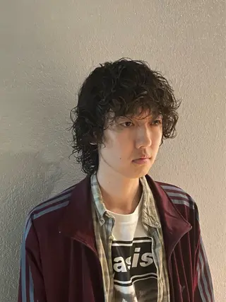 メンズ 守屋裕太/カット /パーマ/カラーのヘアスタイル