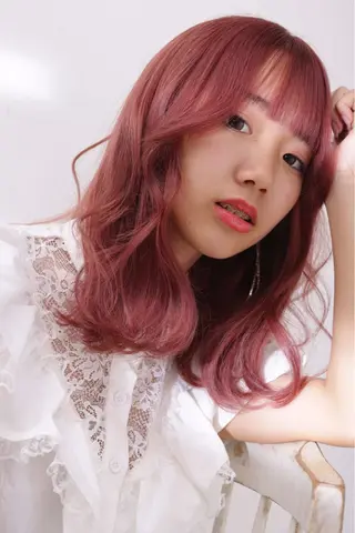 ミディアム 浅井 大雅のヘアスタイル