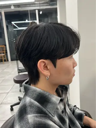 ミディアム パーマ メンズ 🏆メンズヘア特化 🥇代表りんぺーのヘアスタイル