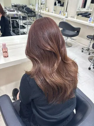 ロング カラー 🌿‬透明感ベージュ 🫧ひなの🧸のヘアスタイル