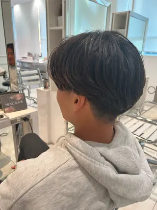 ショート パーマ メンズ メンズパーマ特化 /平松秀門のヘアスタイル
