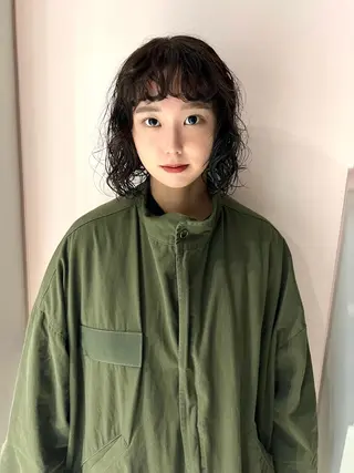 ショート パーマ 丹治 一輝ボブ/ショートのヘアスタイル