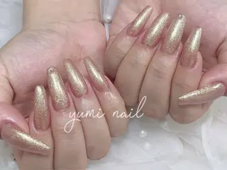 ネイル 𝐲𝐮𝐦𝐢🎀 長さ出しデザイン専門のネイルデザイン