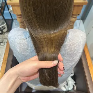 ロング カラー Rion/渋谷 /ブリーチなしカラーのヘアスタイル