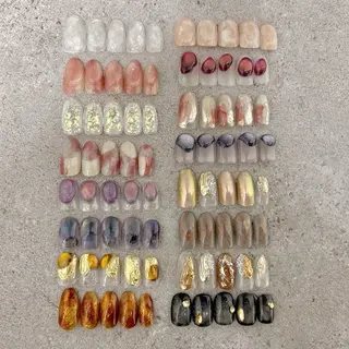 ネイル 亀戸8 HACHI スタッフのネイルデザイン