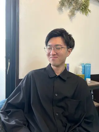 ショート メンズ 🕊mtm🫧梅田/ 定額制/透明感/艶髪のヘアスタイル