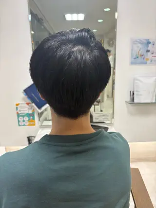 メンズ 栗田 優月のヘアスタイル