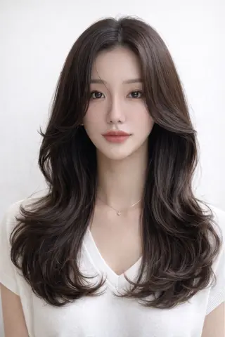 パーマ 本場韓国ヘア特化 아이비/Aibiのヘアスタイル