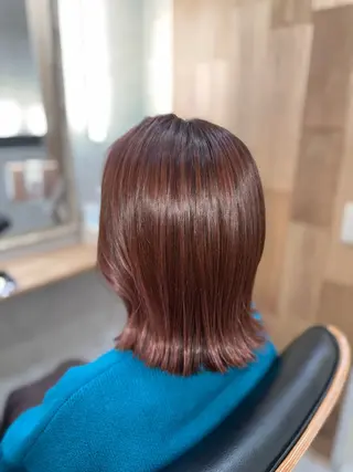 ミディアム カラー 多賀 順平のヘアスタイル