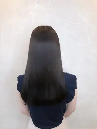 セミロング カラー ヘアアレンジ ✨艶髪✨ 吉田誠のヘアスタイル