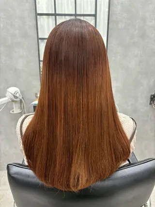 ロング すぐ巻ける縮毛矯正 🍀勝倉　麗のヘアスタイル