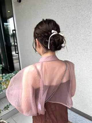 ヘアアレンジ 松本 茜のヘアスタイル