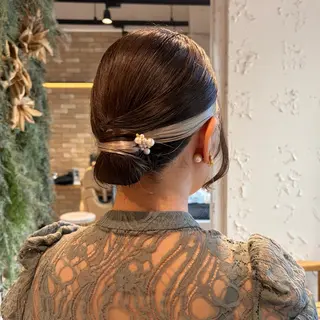 ヘアアレンジ レイヤー/nail COCOROのヘアスタイル