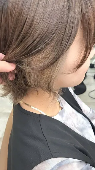 ショート カラー 🌟あかり🌟 #Sign hairのヘアスタイル