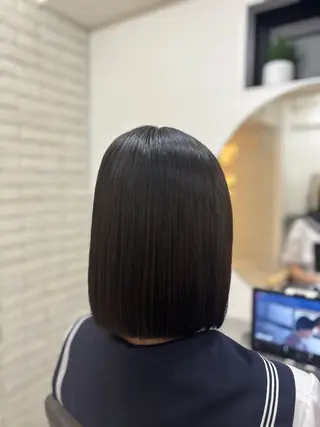 ミディアム memories銀座所属・ボブ/透明感カラー/ 艶髪/azumiのヘアスタイル