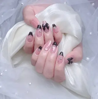 ネイル 🎀も ものネイルデザイン