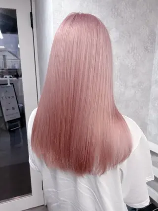 ミディアム カラー 💕ブリーチ/ヘアメ 🎀YUUKAのヘアスタイル