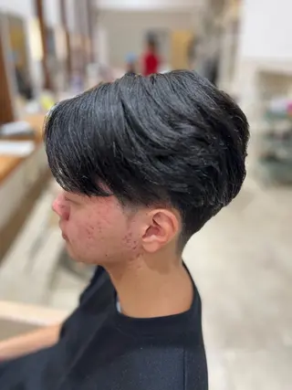メンズ 沖元 統弥のヘアスタイル