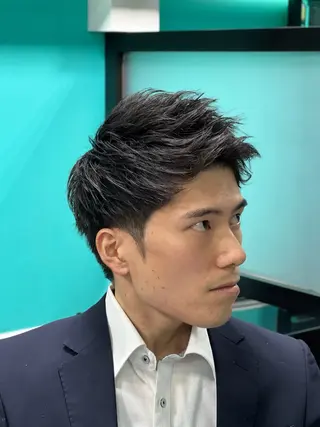 ショート 【メンズカット】 。のヘアスタイル