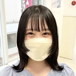ミディアム 藤原 亜美🤍のヘアスタイル