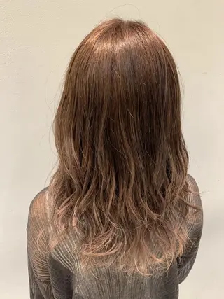 セミロング カラー 🦖鶴岡 香純🦖のヘアスタイル