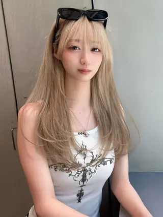 ロング 🥇KEN /レイヤー/カラーのヘアスタイル