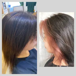 カラー 佐藤 沙也輝のヘアスタイル