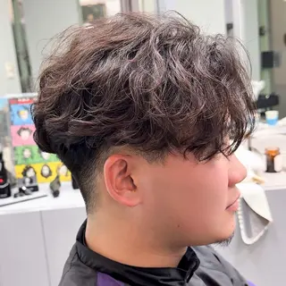 パーマ メンズ yori所属・メンズパーマ/メンズ カット/たばたよしきのヘアスタイル