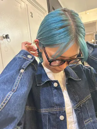 カラー 🤍垢抜け♡透明感 カラーmoeka🤍のヘアスタイル
