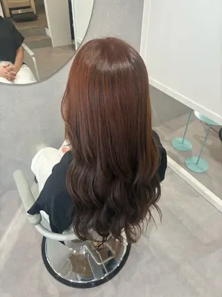 カラー 石井綾華🩰 ブリーチモデル募集✨のヘアスタイル