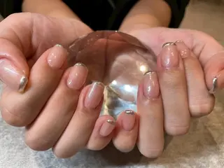 ネイル 林//長さだし パラジェルフィルインのネイルデザイン