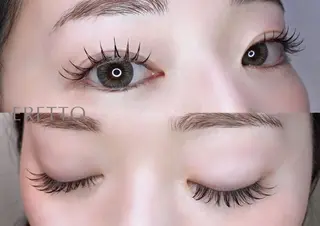 マツエク・マツパ ERETTO ayuのマツエク・マツパデザイン