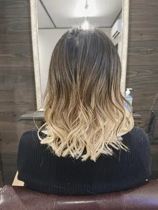 ミディアム タイキ  【nico】のヘアスタイル
