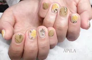 ネイル APiLA 甲斐田のネイルデザイン