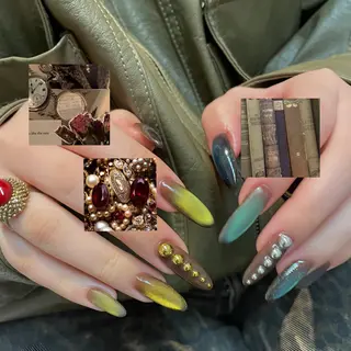 ネイル Kuwata Arisa⋆🍒⭒˚のネイルデザイン