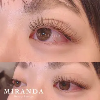 マツエク・マツパ アイブロウ MIRANDA beautyのマツエク・マツパデザイン