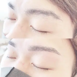 メンズ アイブロウ 逢坂 智也のヘアスタイル