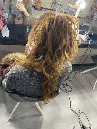 ヘアアレンジ 大天使 まいめろのヘアスタイル