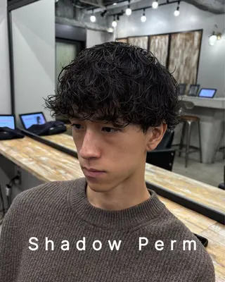 ショート パーマ メンズ 💈メンズ特化💈 テッペイのヘアスタイル