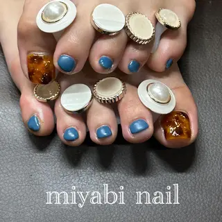 ネイル miyabi nail 桂川駅近くのネイルデザイン