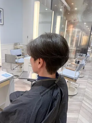 パーマ メンズ 透明感カラー🫧 幕内梨乃亜のヘアスタイル