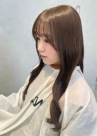 ロング 森 はるかのヘアスタイル