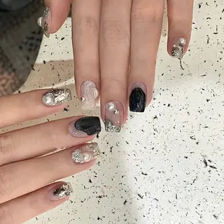 ネイル By moonネイル 🌷ワンホン/韓国風のネイルデザイン
