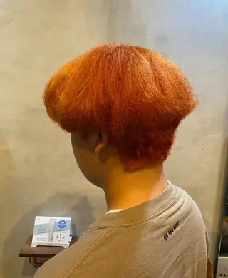 カラー メンズ 安城/カットモデル 🩷艶カラー🎀もえのヘアスタイル