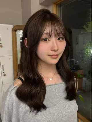 カラー 梅田/韓国/似合わせ /wakana🪽のヘアスタイル