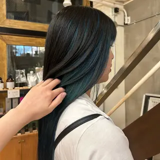 ロング カラー レイヤーカット🌟 きだに りののヘアスタイル