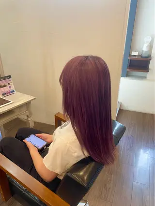 ロング カラー VERDA KENのヘアスタイル