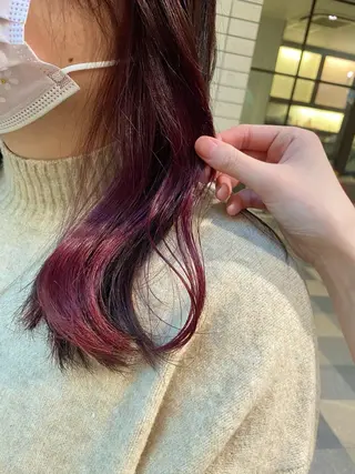 ミディアム AYANO💎💎 CIEL なんば店のヘアスタイル